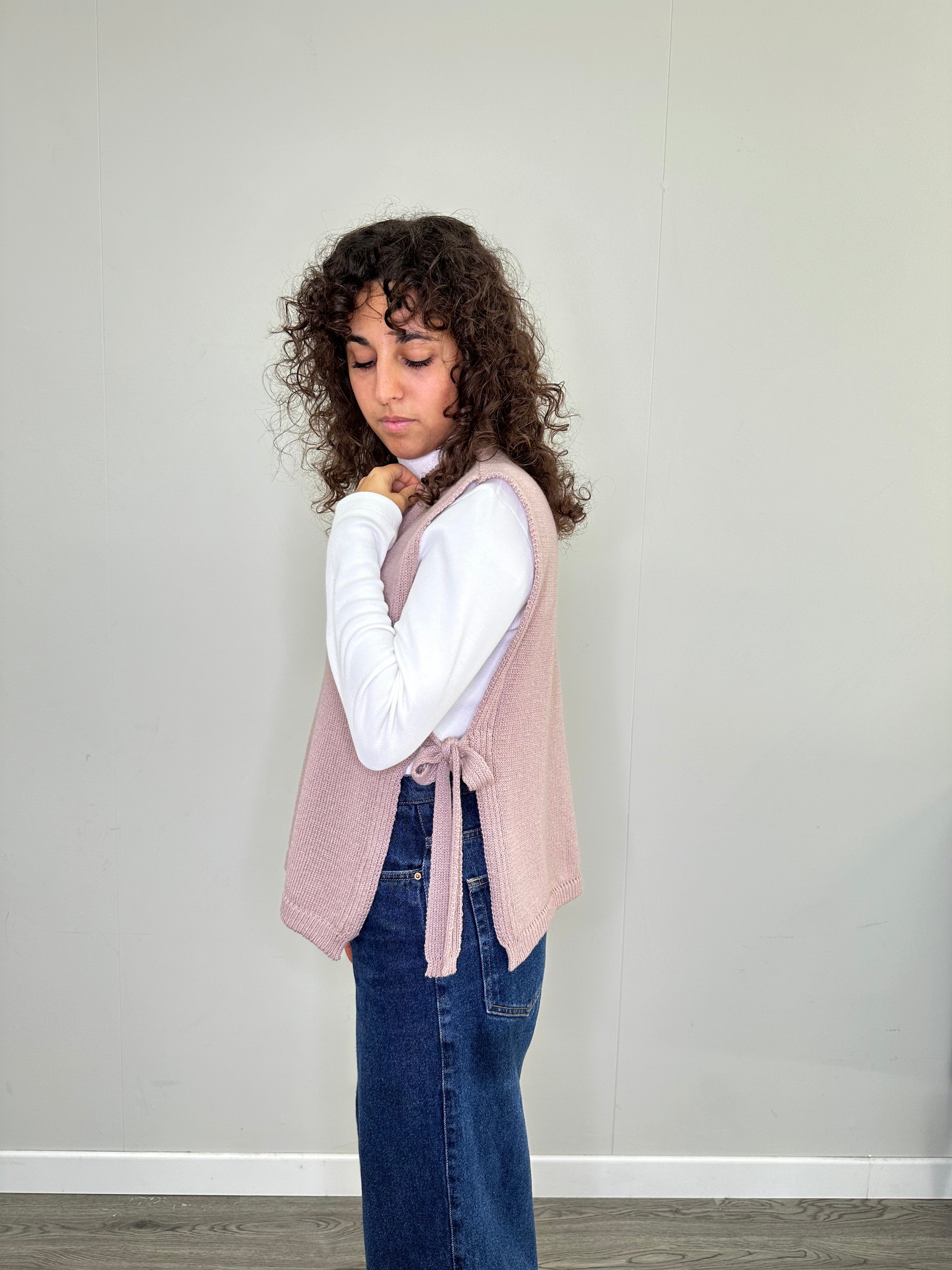 Gilet Valorosa Rosa Antico