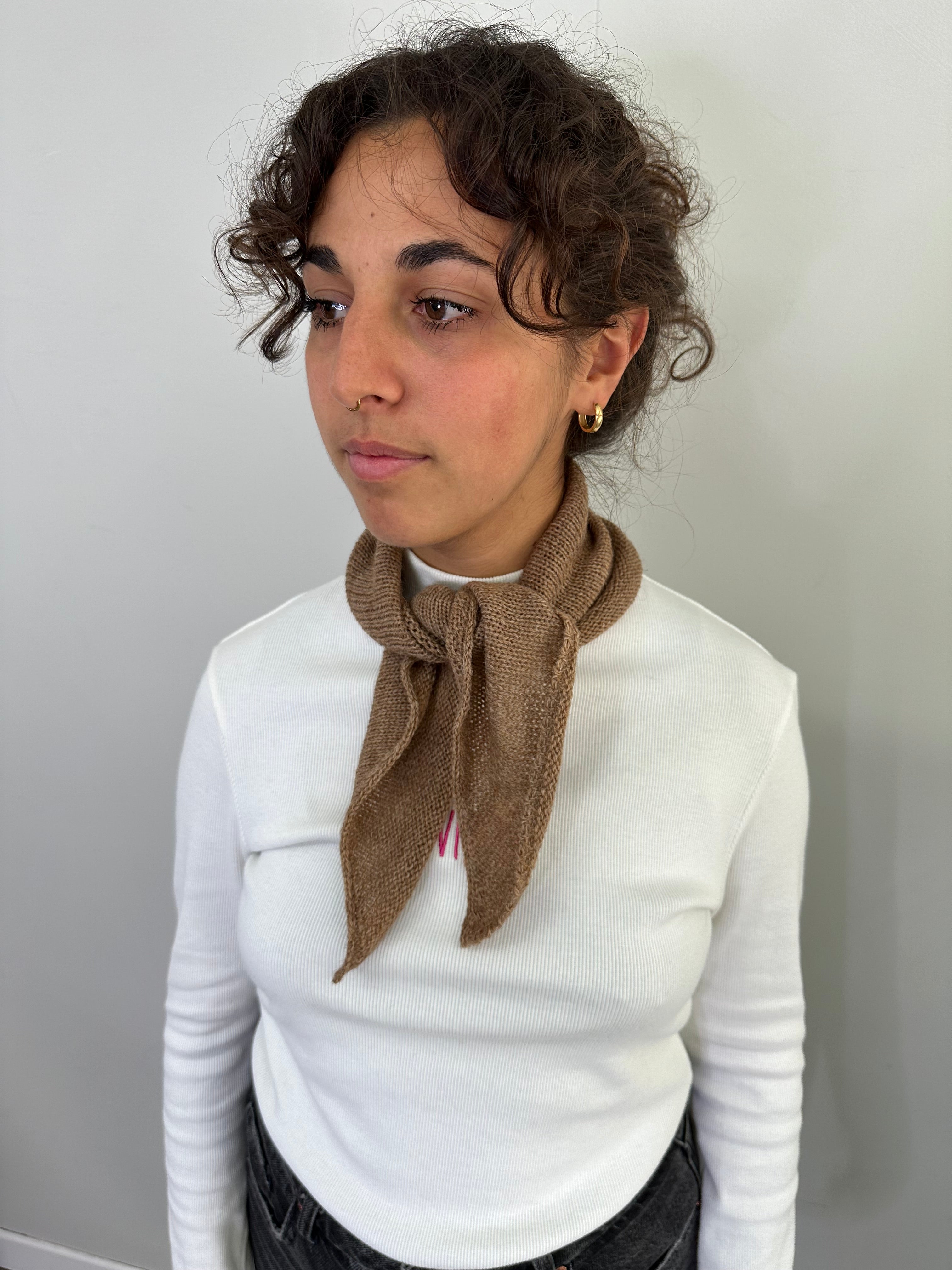 Foulard Valorosa Nocciola