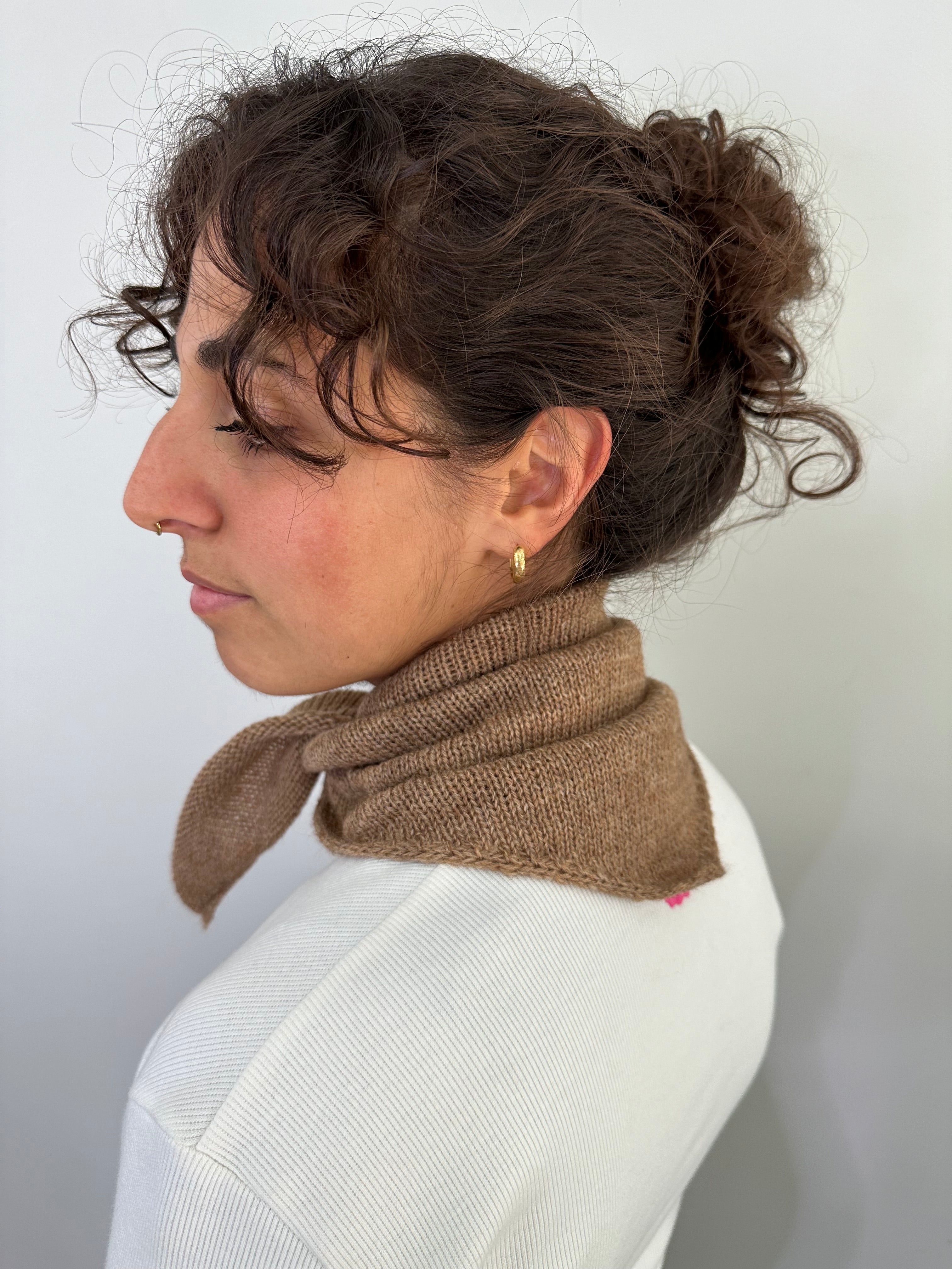 Foulard Valorosa Nocciola