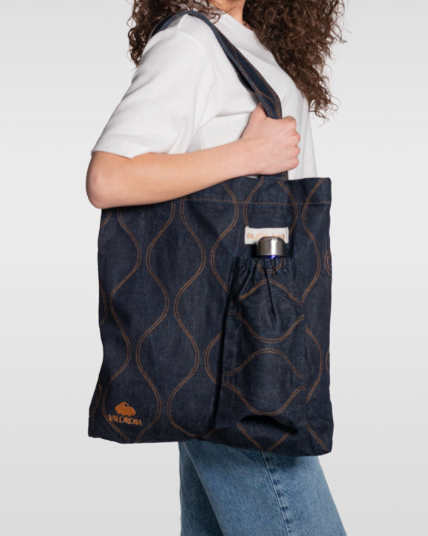 Enjoy Bag Jeans Ricamato
