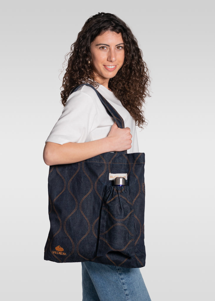 Enjoy Bag Jeans Ricamato